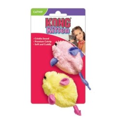 KONG Kitten Mice 2-Pk Assorted