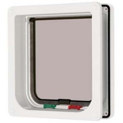 4 Way Lock Flap & Liner White