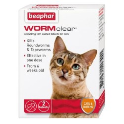 Beaphar Wormclear Cat 6Kg...