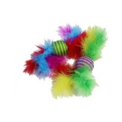 Carnival Rattler Cat Toy 2Pc