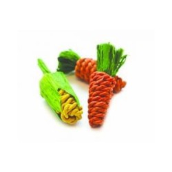 Sisal Carrots & Corn Mini 3Pcs