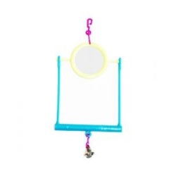 Mirror Swing Bird Toy