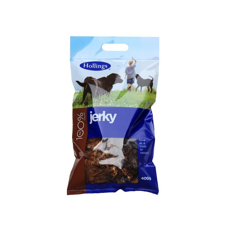 Hollings Puffed Jerky Carrier Bag 400G