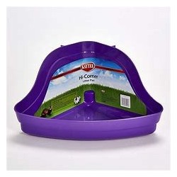 Kaytee Hi-Corner Litter Pan