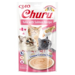 Churu Tuna With Salmon 56G