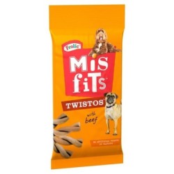 Misfits Twistos With Beef 105G