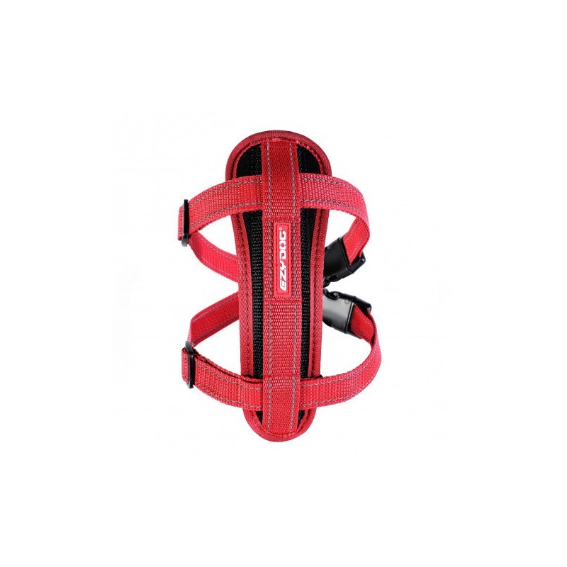 Ezydog Harness Chest Plate Red