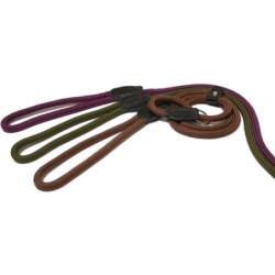 Rope Twist Slip Lead Brown 48"