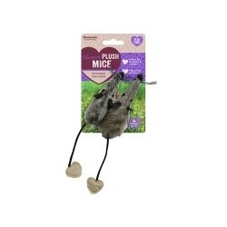 Silvervine Cat Toys Mice 2Pc