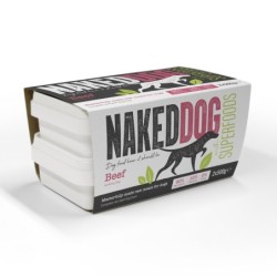 Naked Dog With Superfoods...