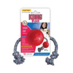 KONG Ball W/Rope Sm