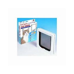 Lockable Cat Flap White
