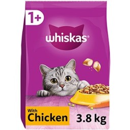 Whiskas 1+ Chicken 3.8Kg