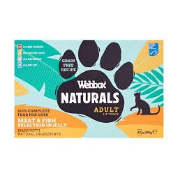 Webbox Mix Jelly Pouch 12x85g