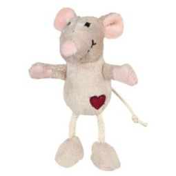 Mouse plush catnip 11cm