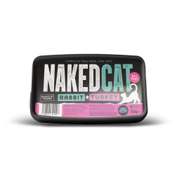 NAKEDCAT Rabbit & Turkey 250g