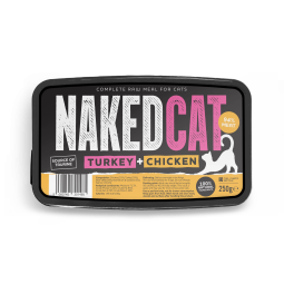 NAKEDCAT Turkey & Chicken 250g