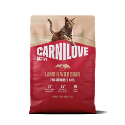 Carnilove Cat Lamb & Wild...